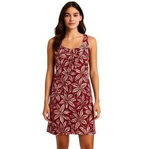 Patagonia Pataloha Dress Burgundy Size 4 Vintage